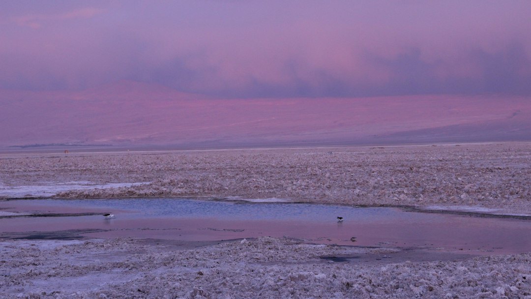 atacama desert sunset